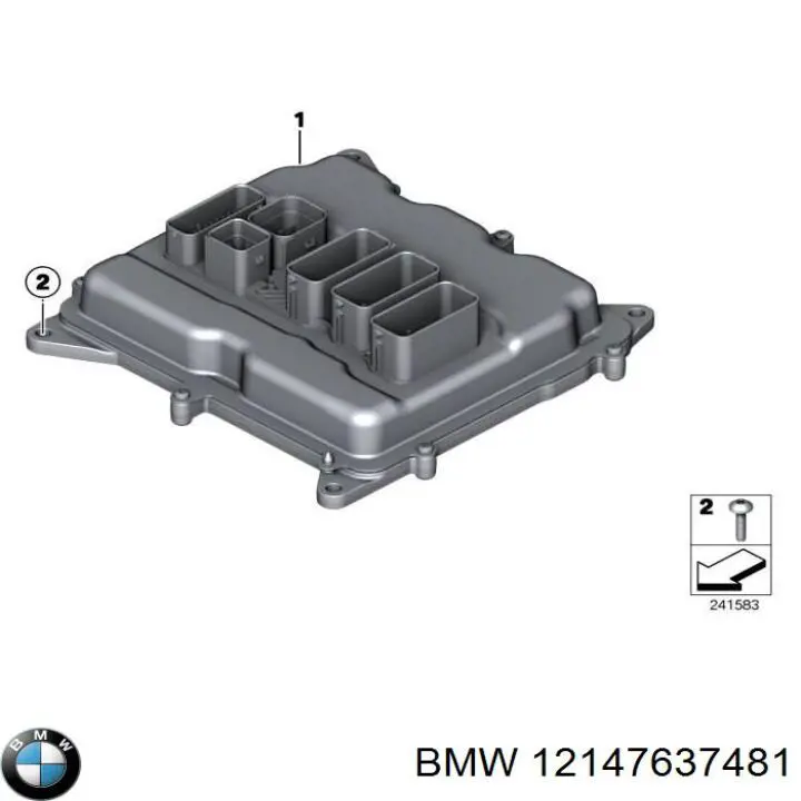 ЕБУ BMW 12147637481 ціна, від 282.17 USD