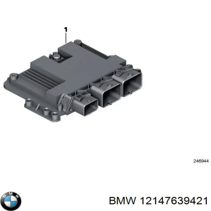 Електронний блок керування двигуном 12148652746 BMW
