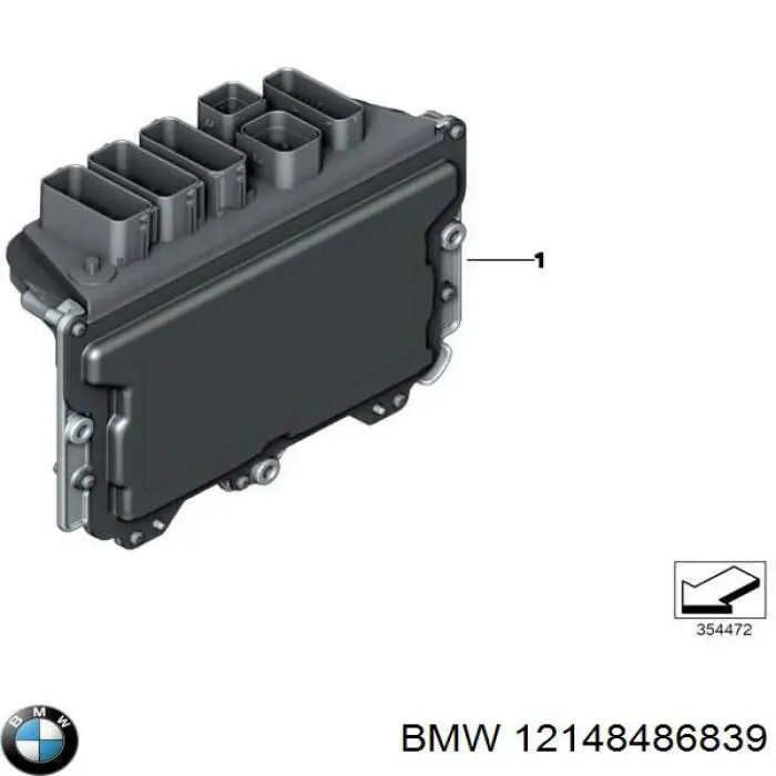 ЕБУ BMW 12148486839 ціна, від 815.46 USD