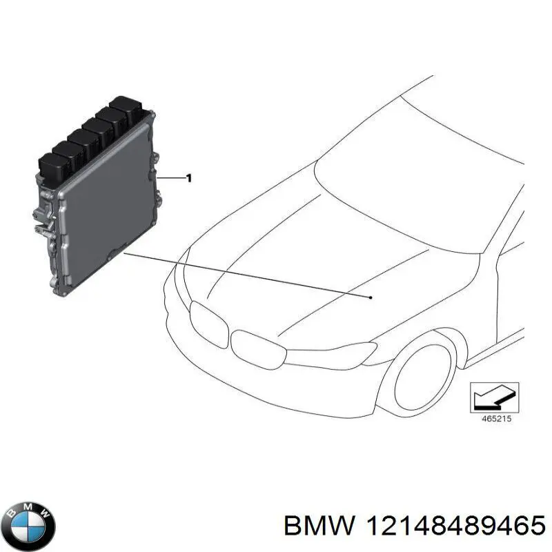12148672006 BMW Блок електронного управління
