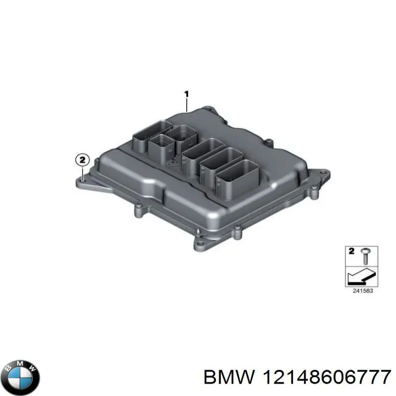 ЕБУ BMW 12148606777 ціна, від 282.17 USD