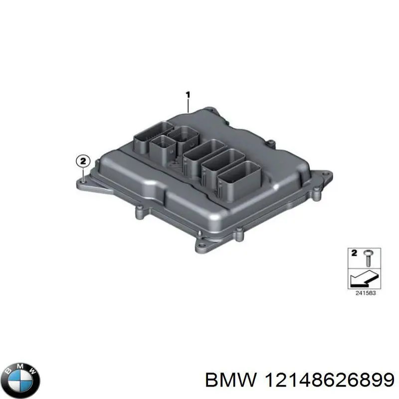 Електронний блок керування двигуном 12148661467 BMW