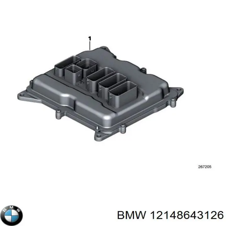 8672239 BMW Блок електронного управління
