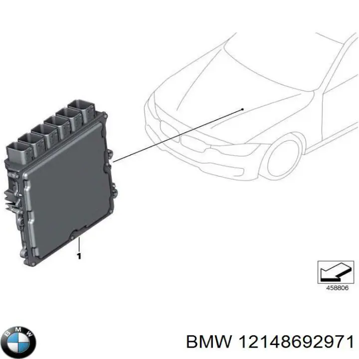 ЕБУ BMW 12148692971 ціна, від 252.12 USD