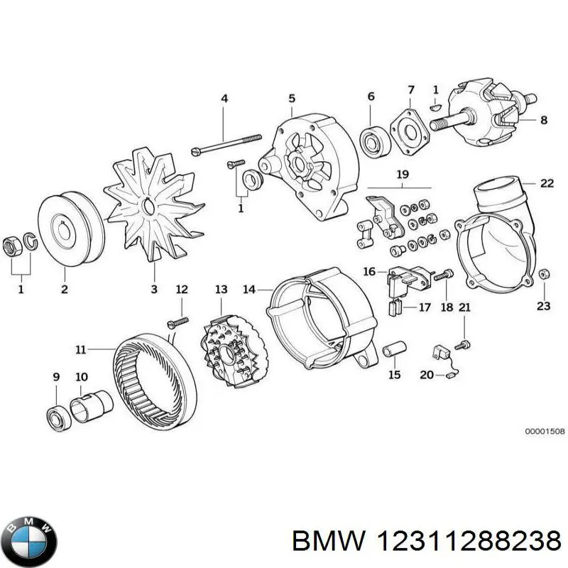  BMW 12311288238 ціна, від 92.08 USD