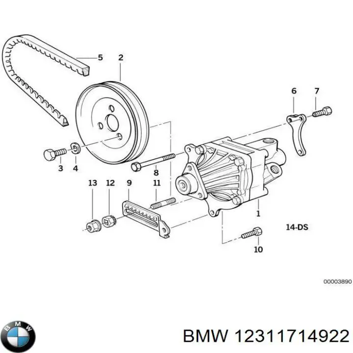 12311714922 BMW 