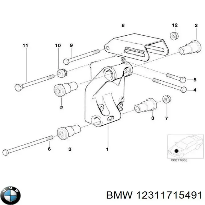  12311715491 BMW