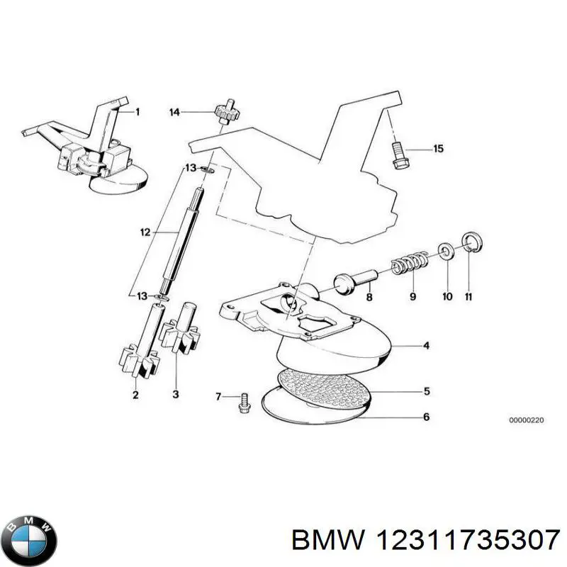 Міст доданий генератора BMW 12311735307 ціна, від 77.23 USD