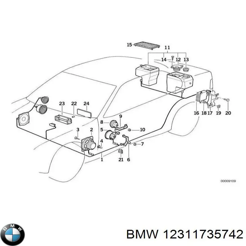 Реле зарядки генератора BMW 12311735742 ціна, від 5.28 USD