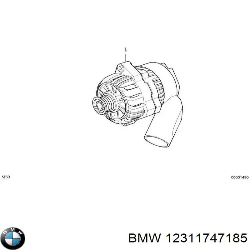 Купити 12311747185 BMW 