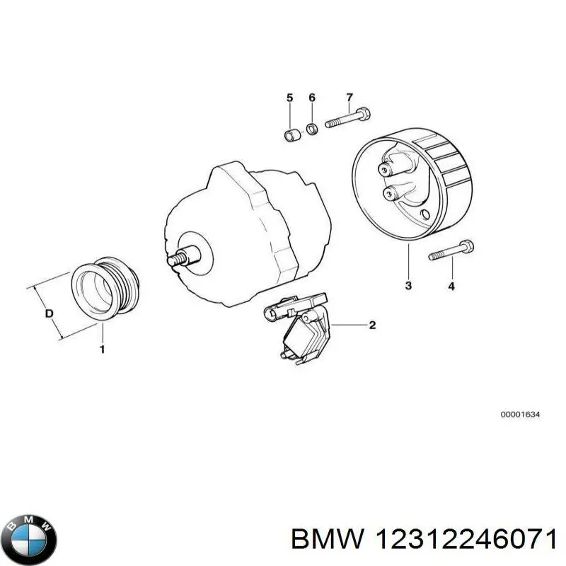  12312246071 BMW