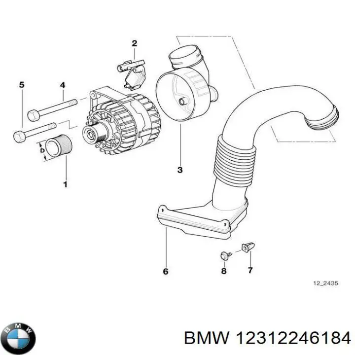 12312246184 BMW 