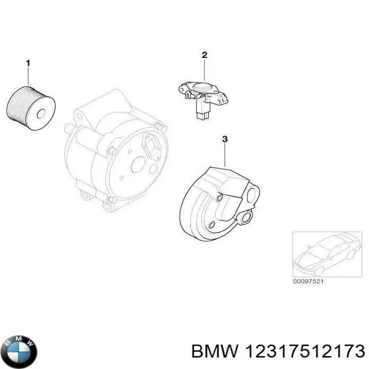12317512173 BMW 