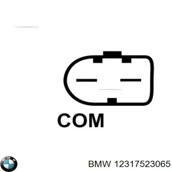 12317523065 BMW реле-регулятор генератора, (реле зарядки)