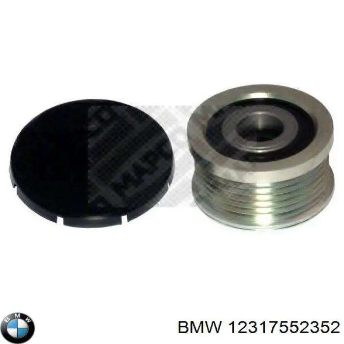 Інерційний шків BMW 12317552352 ціна, від 26.42 USD
