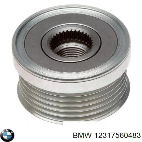 Шків генератора 12317560483 BMW