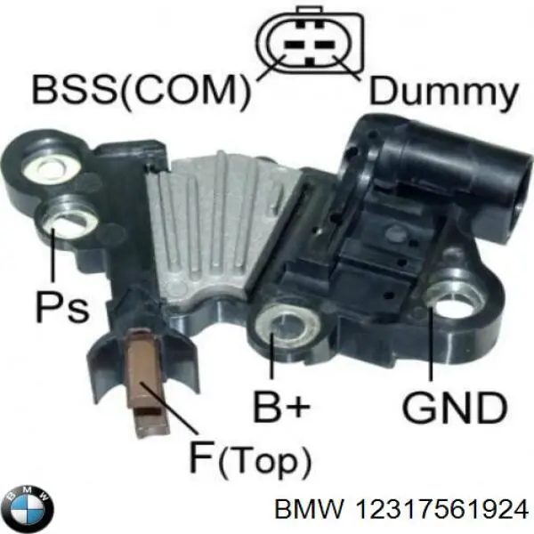 12317561924 BMW реле-регулятор генератора, (реле зарядки)