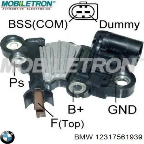 Купити 12317561939 BMW Реле регулятор напруги генератора