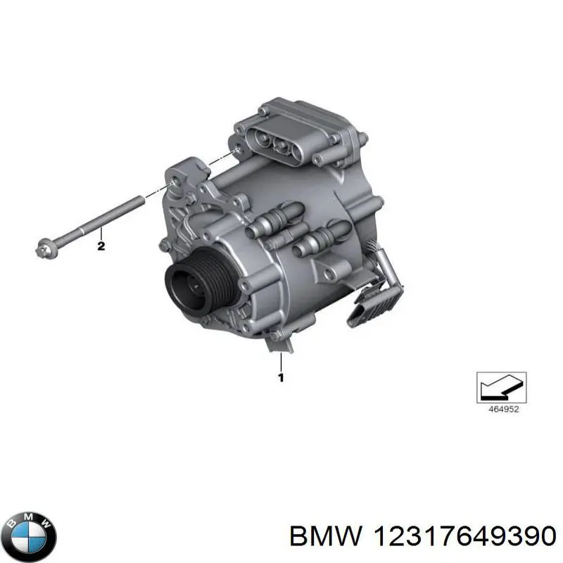 764939002 BMW Авто генератор