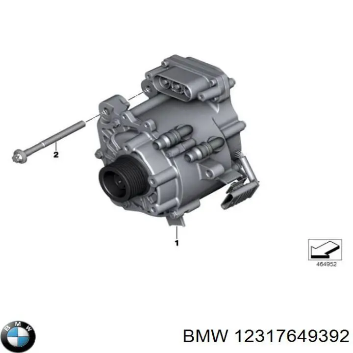 Купити 764939002 BMW Генератор