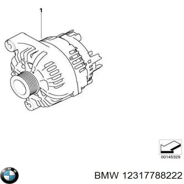 12317788222 BMW Авто генератор