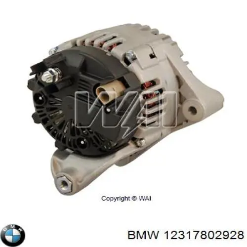 Генератор 12317802928 BMW