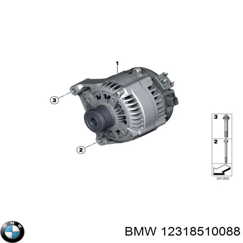 Купити 12318510089 BMW Реле регулятор напруги генератора