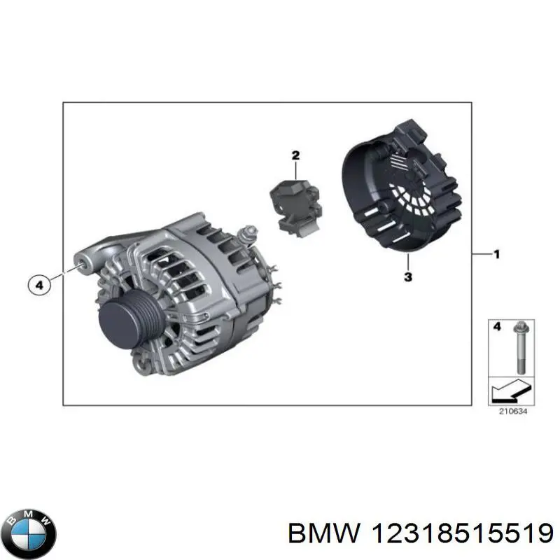 Реле зарядки генератора BMW 12318515519 ціна, від 42.93 USD