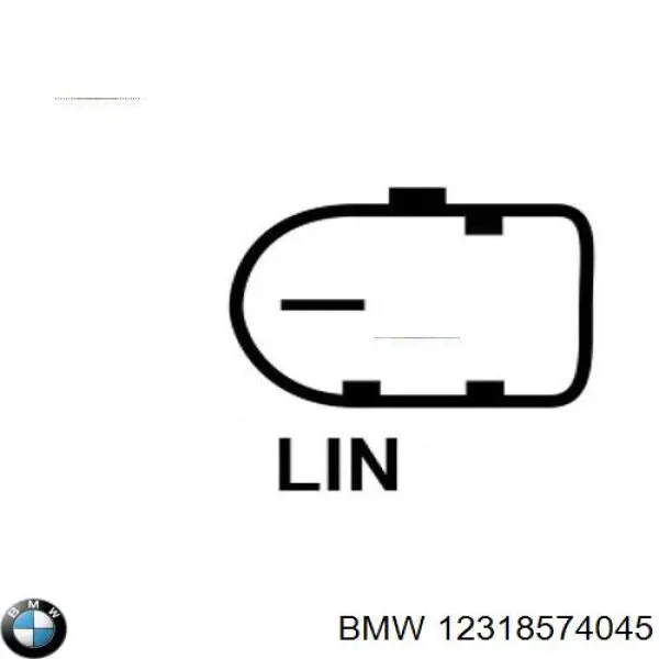 Купити 12318574045 BMW Генератор