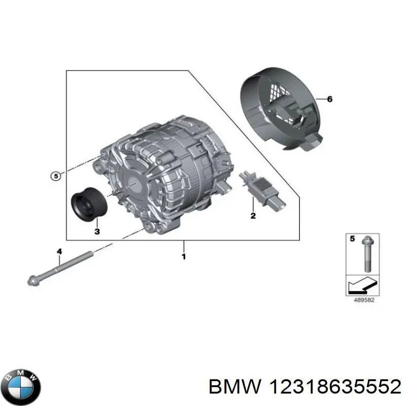 Купити 12318635552 BMW 