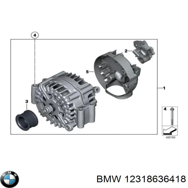 12318636418 BMW Авто генератор