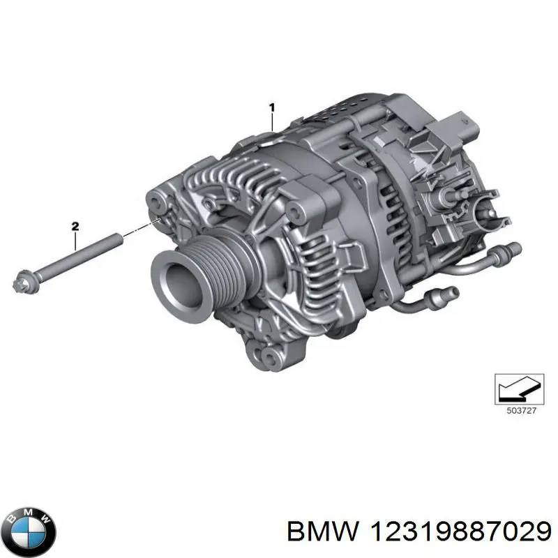 Генератор BMW 12318490432 ціна, від 179.18 USD