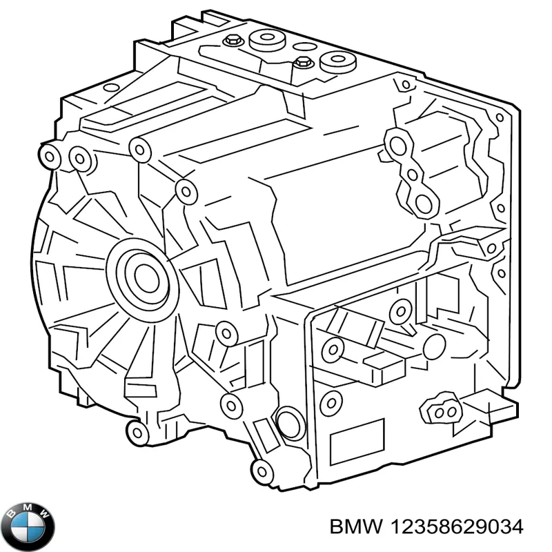 12358629034 BMW Двигун у зборі (електричний)