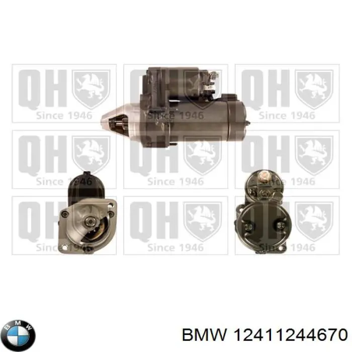 12419062425 BMW Стартер двигуна
