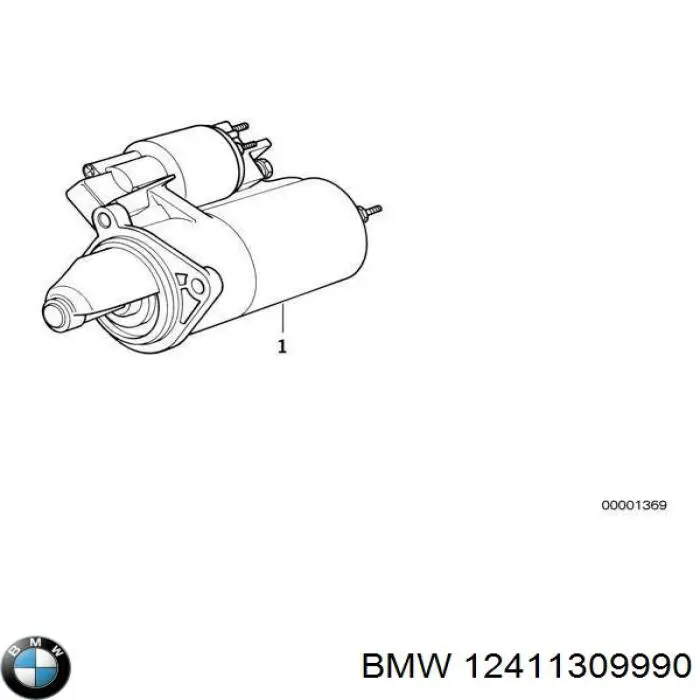 Стартер двигуна на BMW 1500-2000 