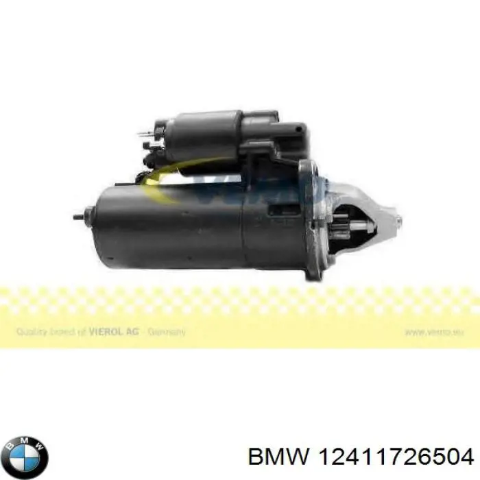 Стартер 12411726504 BMW