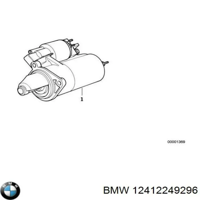 Купити 12412249296 BMW 