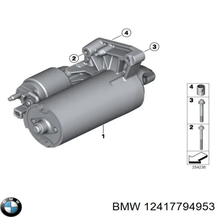 Купити 12417794953 BMW Стартер