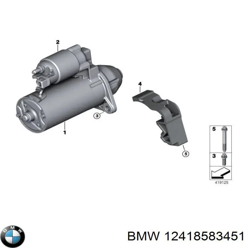 Стартер BMW 0001179003 ціна, від 102.78 USD