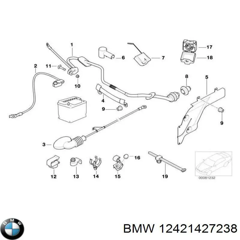  BMW 12421427238 ціна, від 21.28 USD