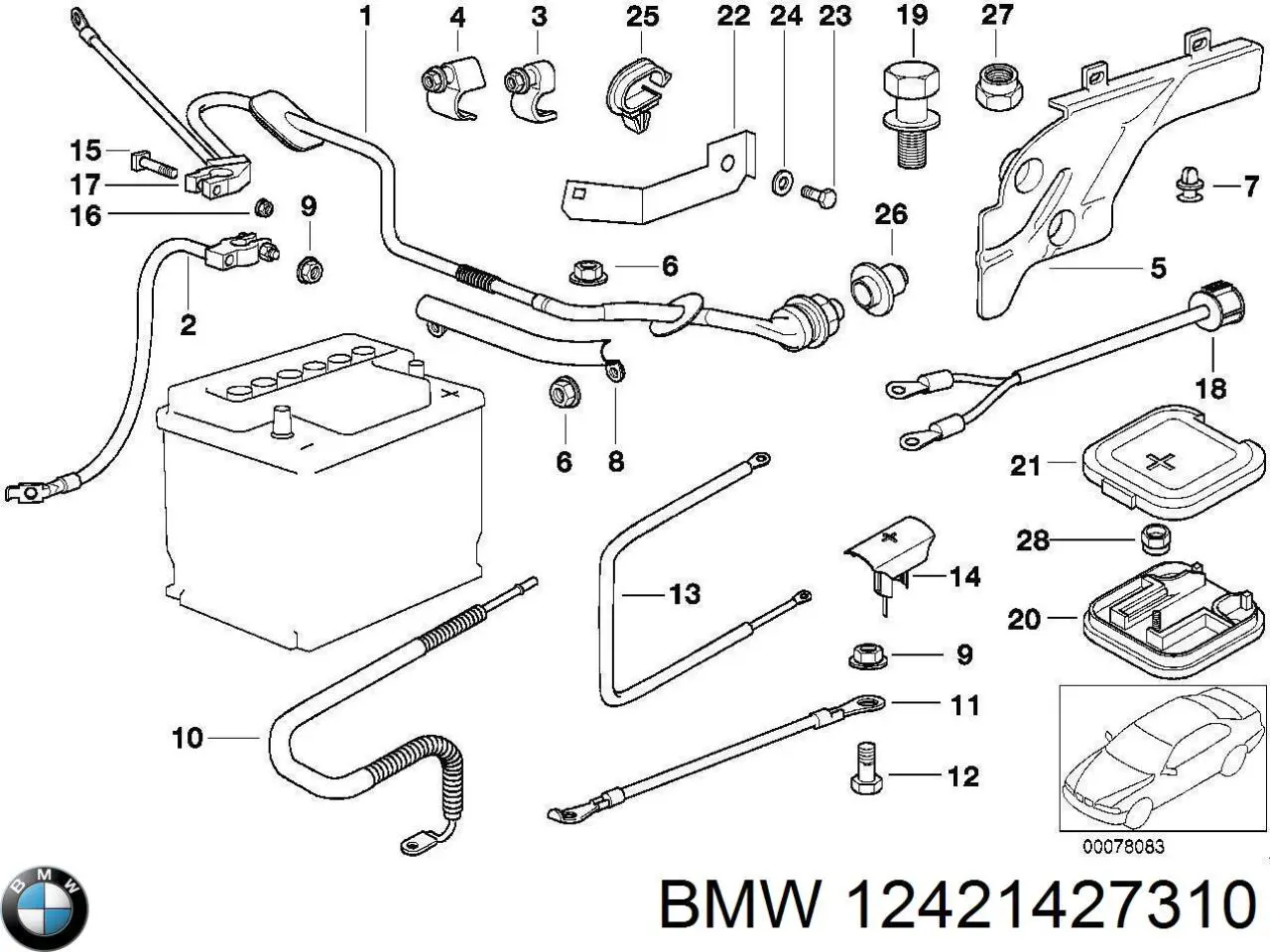 12421427310 BMW 