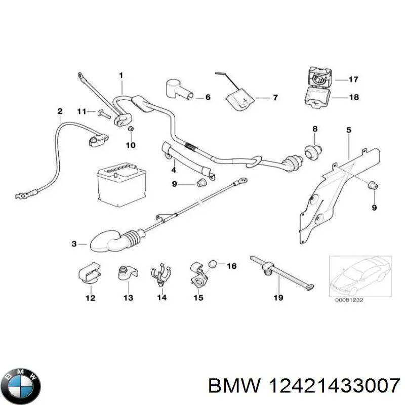 12421433007 BMW 
