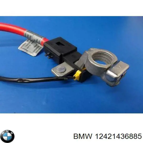 12421436885 BMW Кабель плюсової клеми акумулятора (АКБ)
