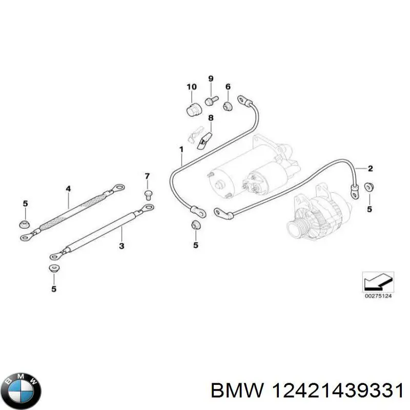Купити 12421439331 BMW 