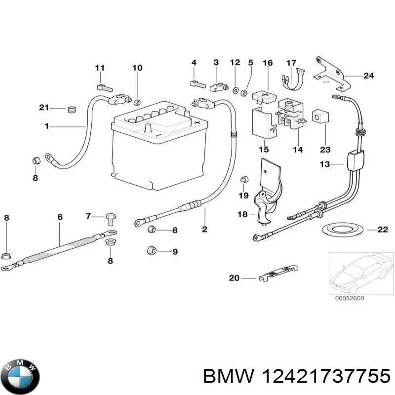 Купити 12421737755 BMW 
