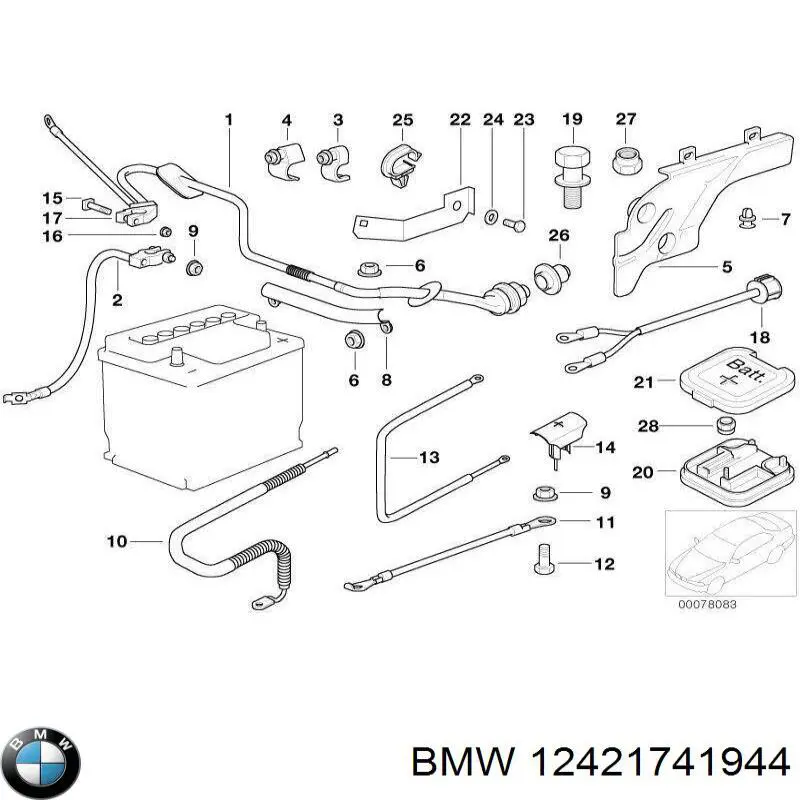 12421741944 BMW 