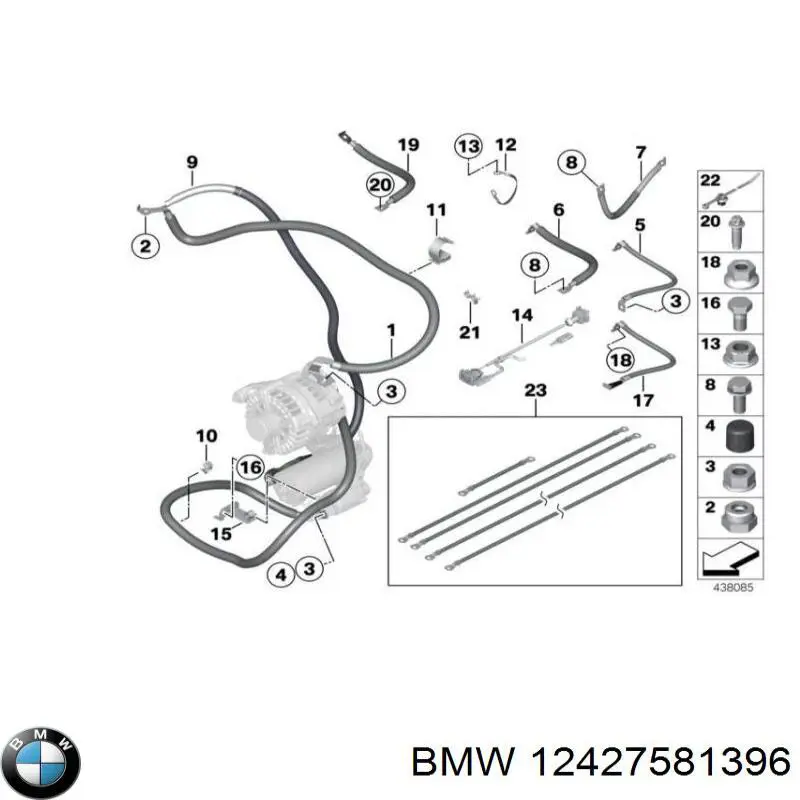  BMW 12428643430 ціна, від 9.88 USD