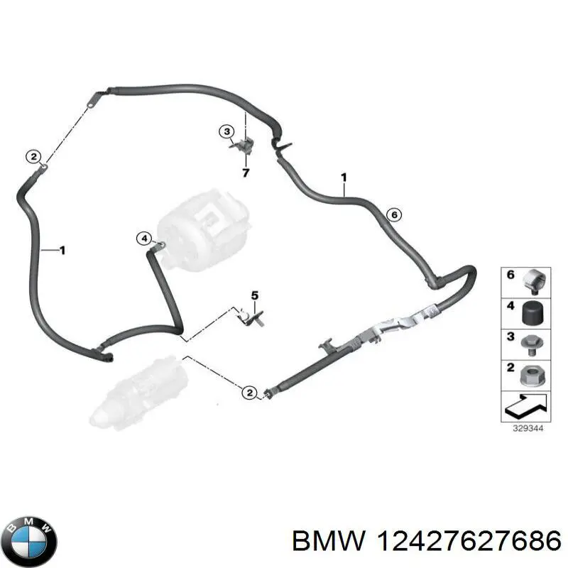 12427627686 BMW Кабель стартера
