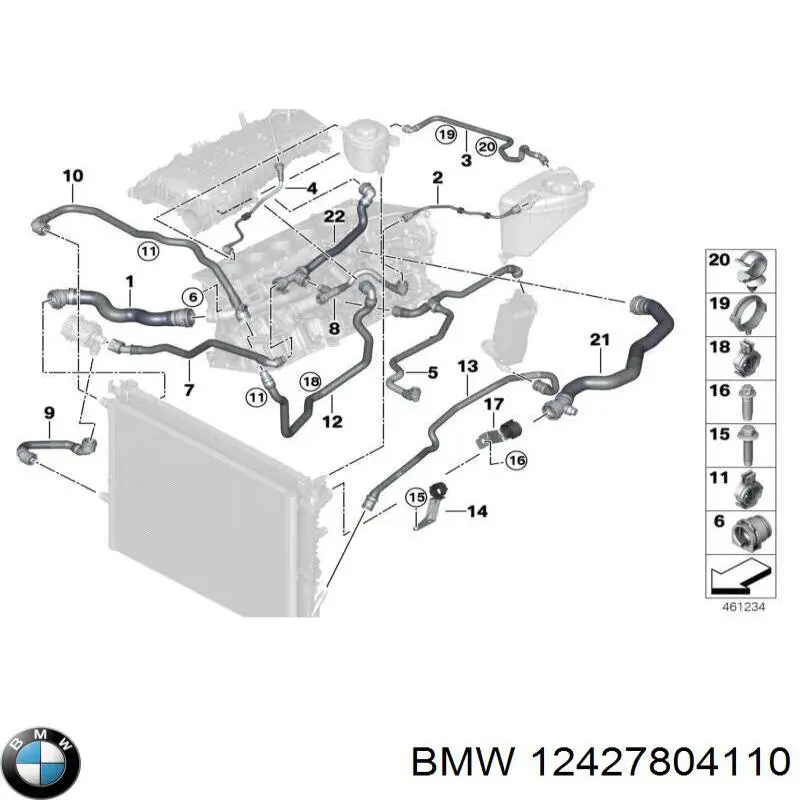 Купити 7804110 BMW 