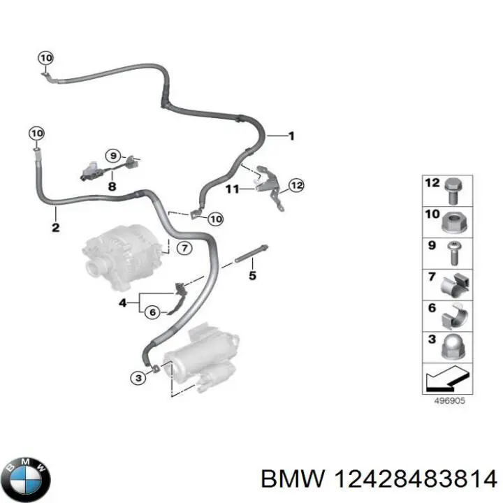 12428483814 BMW 